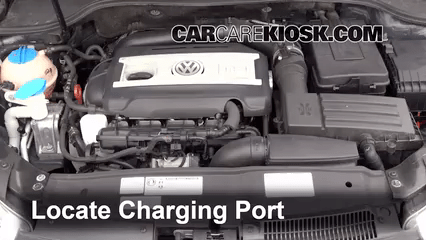 How to Add Coolant: Volkswagen GTI (2006-2014) - 2012 Volkswagen GTI 2